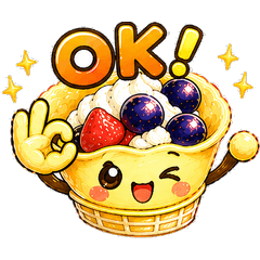 Crepe Friends Vol.1 Cute Daily Stickers