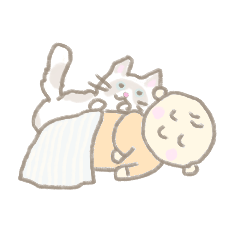 Life with a Baby and a Cat