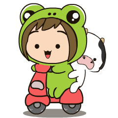 Simple Chibi Frog : Animated