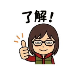 patapata mom- a-san- Daily Chat Stickers