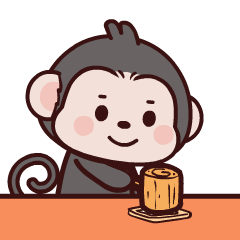 Little Monkey 2 : Animated Stickers