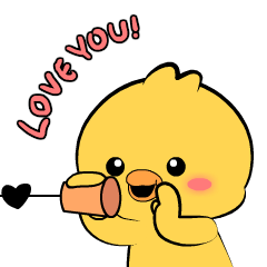 Chubby Duck 18 : Animated Stickers