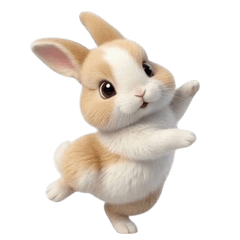 Chubby Wriggling Rabbit (ANMZ)