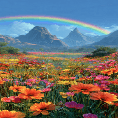 7 days say Hi by flowers