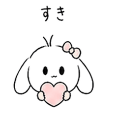 Hand-drawn Fluffy Bunny's Daily Life