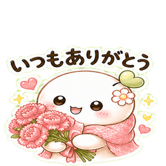 Kotonohachan Mother's Day Stickers