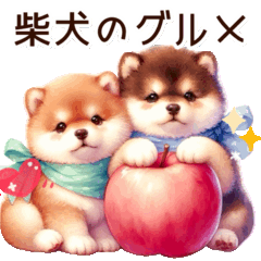 動く♡ずっと使える柴犬のグルメ♡