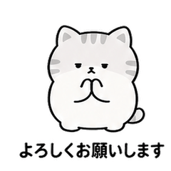 No Typing! Lazy Cat Office Stickers