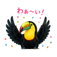 Toucan Daily Conversation Stickers2