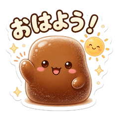 Mochipuni Kuromitsu Daily Greetings