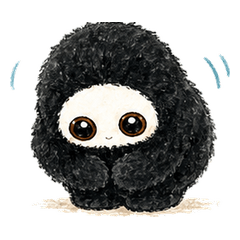 Yukimocchi Fluffy Polite Stickers