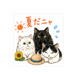 NYAKO Daily Chat Stickers