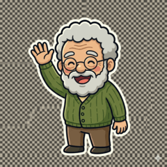 yasu Smiling Grandpa