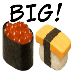 SUSHI BIG Sticker