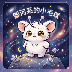 來自銀河系的小毛球-波比