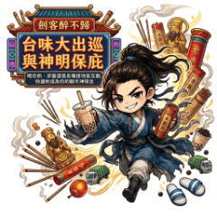 劍客醉不歸：台味大出巡與神明保庇