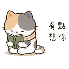 花貓小福不說話 × 一個人生活
