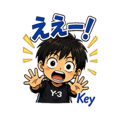 Key Kansai Stickers Vol1