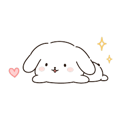 Potetare Mimi-chan Bunny Stickers