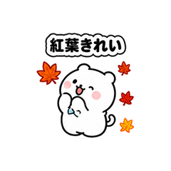 Polar Bear Baby - Autumn