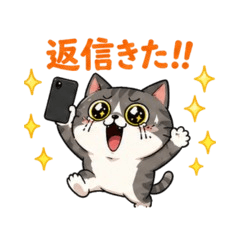 Emotional Chaos Cat | Relatable Stickers
