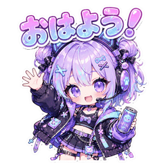 Game Girl Daily Reply Stickers