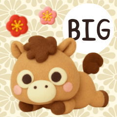 (resale)BIG Horse Stickers