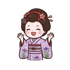 Kawaii Maiko Fuku-chan: Daily Greetings