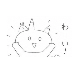 Ha-chan's Lazy Cat Stickers