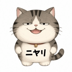 Munyao Cute Cat: Funny Kawaii Stickers