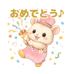 Lily-chan Fluffy Adventure Stickers