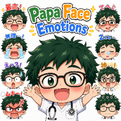 Papa Face Emotions