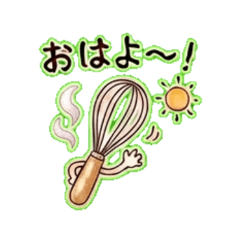 kitchen-themed stickers