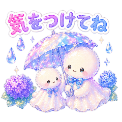 Puku Glossy Teru Teru Bozu Rainy Season