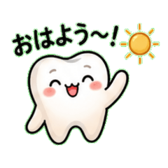 Cute & Friendly Tooth Stickers3