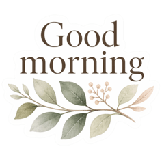 Natural Elegance - Stylish Text Stickers