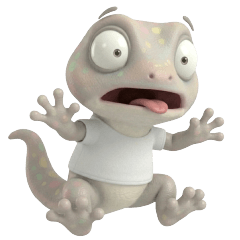 Gecko So Cute (no text)