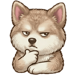 One-of-a-Kind Mutt: Animated Stickers 1