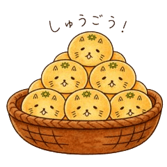 YurukawaMikan Cat Stickers