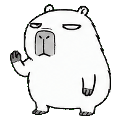 Zen Capybara: 24 Surreal Mood Stickers