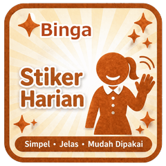 Binga Name Stickers
