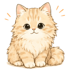 Cafe au lait colored cat 2