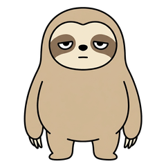 Barely Functional Sloth
