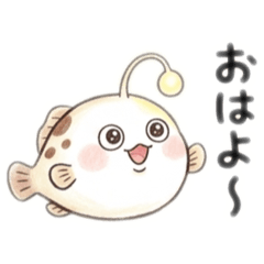 Chubby Anglerfish - Deep Sea Life