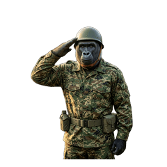 Go for it, Recruit Gorilla!