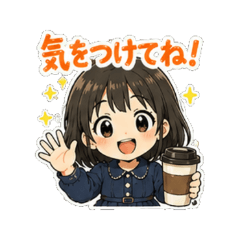 Girl2 - Daily Chat Stickers