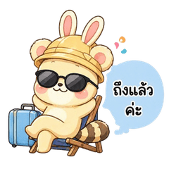 Cute Rabbit Racoon