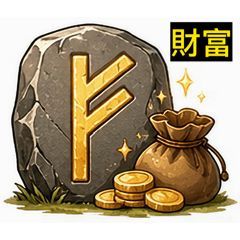 【幻屋】盧恩符石-基礎文字版