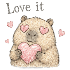 Sketchy Capybara - Cozy