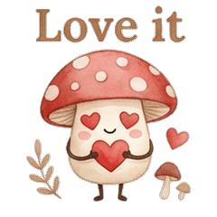 Cottage Mushroom - Cozy Mood